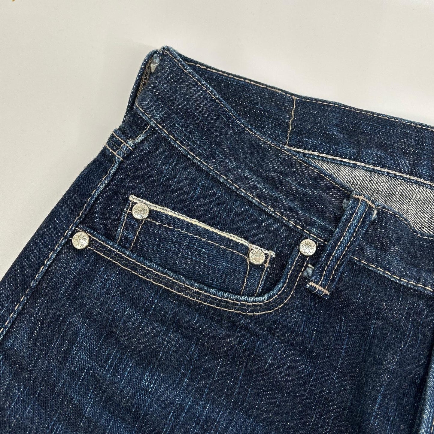 SAMURAI JEANS S003JP 15oz Selvedge Jeans Indigo Size W32L36