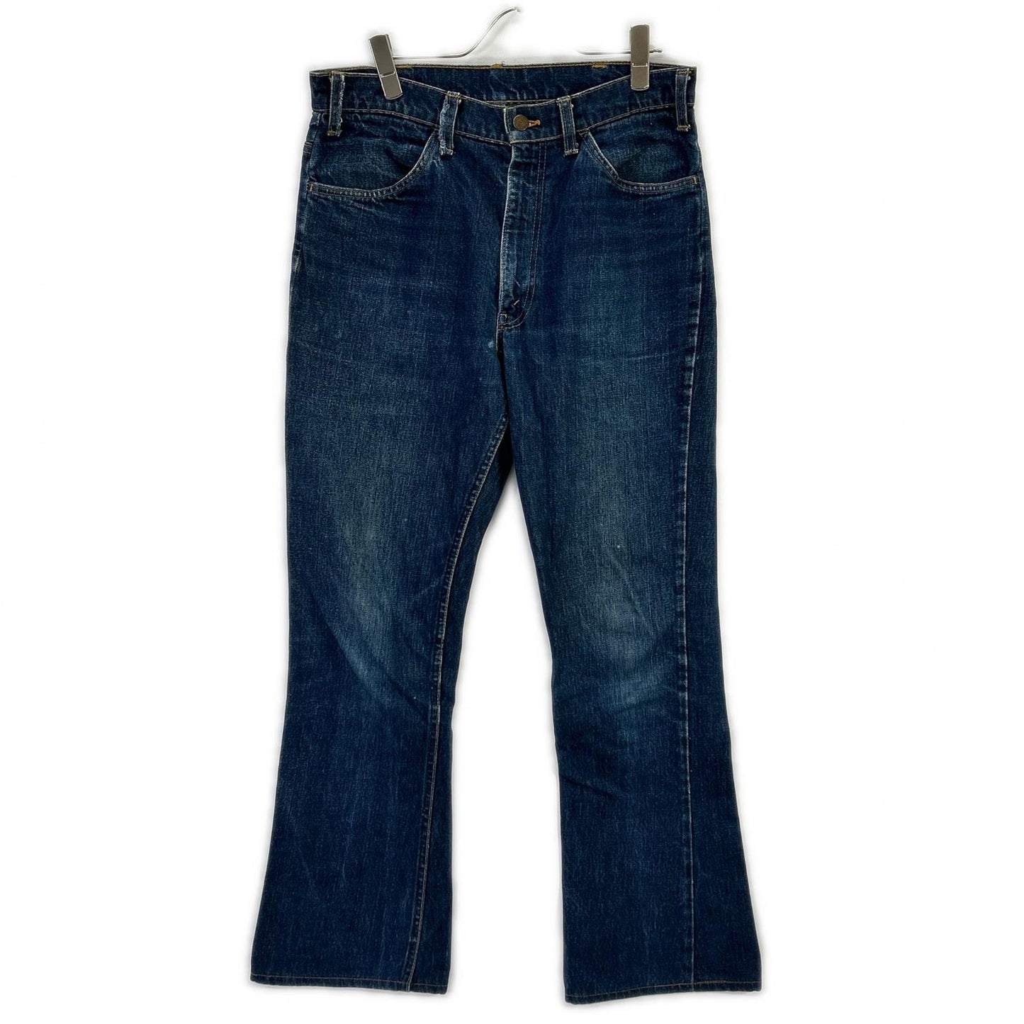 LEVI'S Vintage 646-0217 42TALON Orange Tab Bottoms Indigo