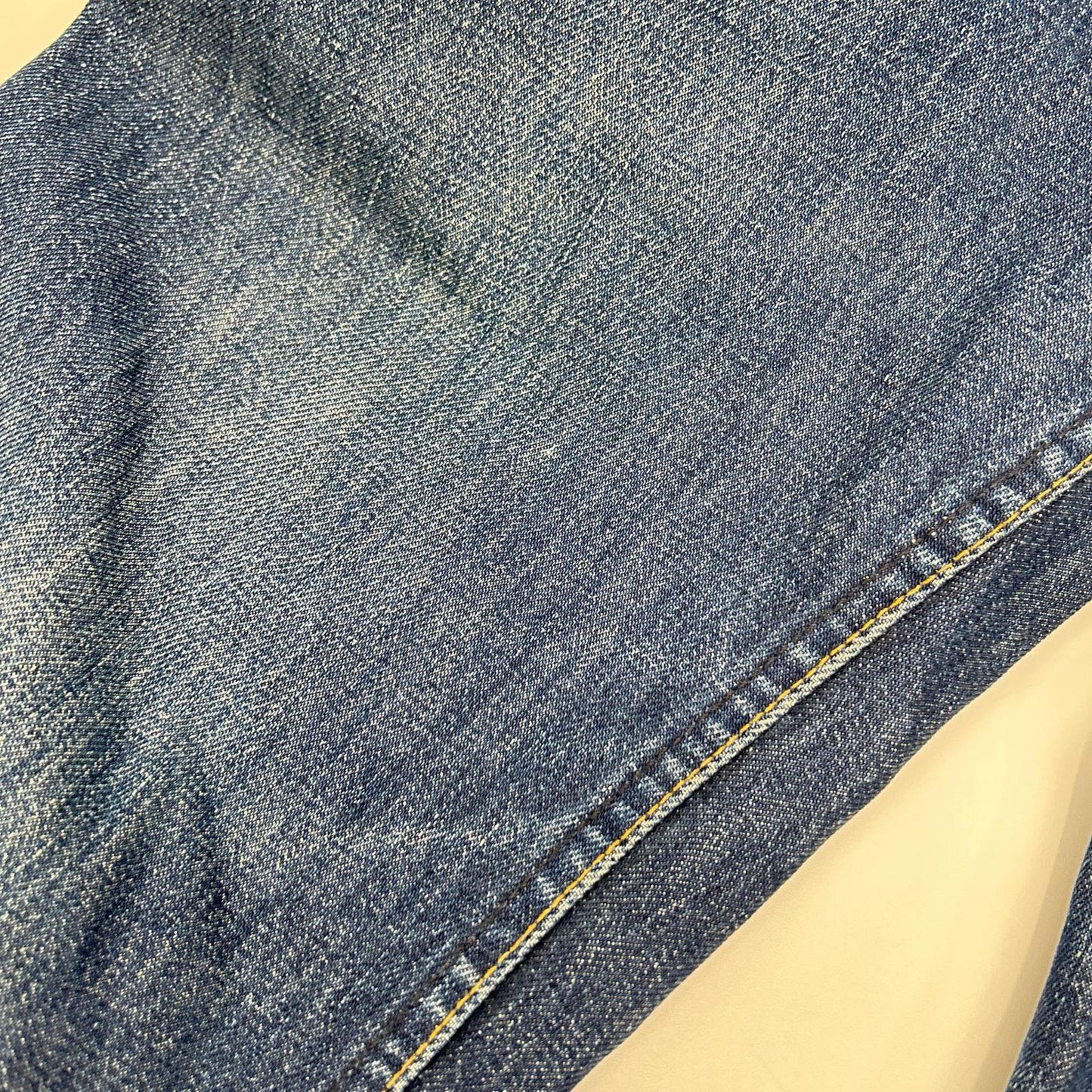 LEVI'S Vintage 646-0217 42TALON Orange Tab Bottoms Indigo