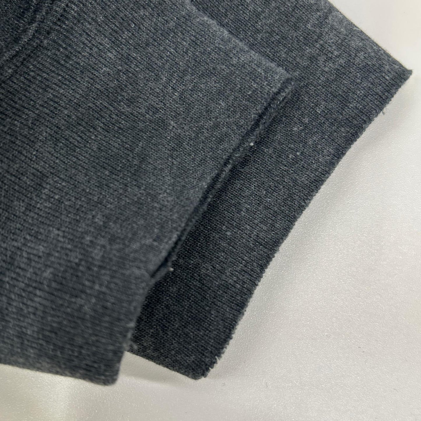 ACNE STUDIOS Charcoal Distressed Logo Sweatshirt Size S