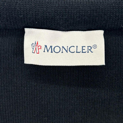 MONCLER '20 Tricot Cardigan Nylon Hooded Jacket Size M