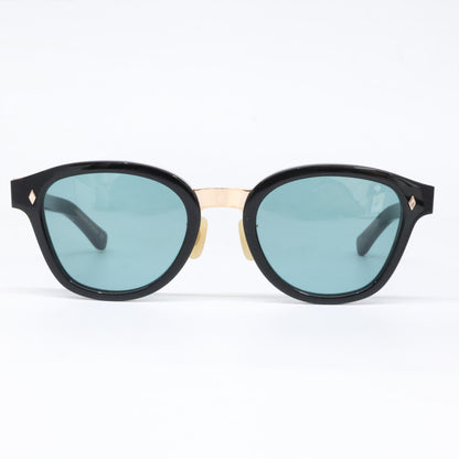 ayame NEWOLD EX BK Combo Boston-Shape Sunglasses Size 49X21