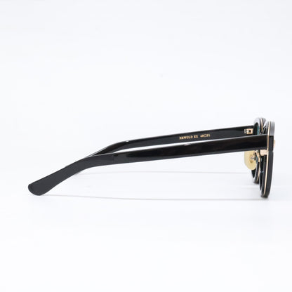 ayame NEWOLD EX BK Combo Boston-Shape Sunglasses Size 49X21
