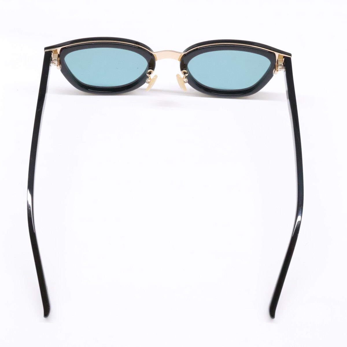ayame NEWOLD EX BK Combo Boston-Shape Sunglasses Size 49X21