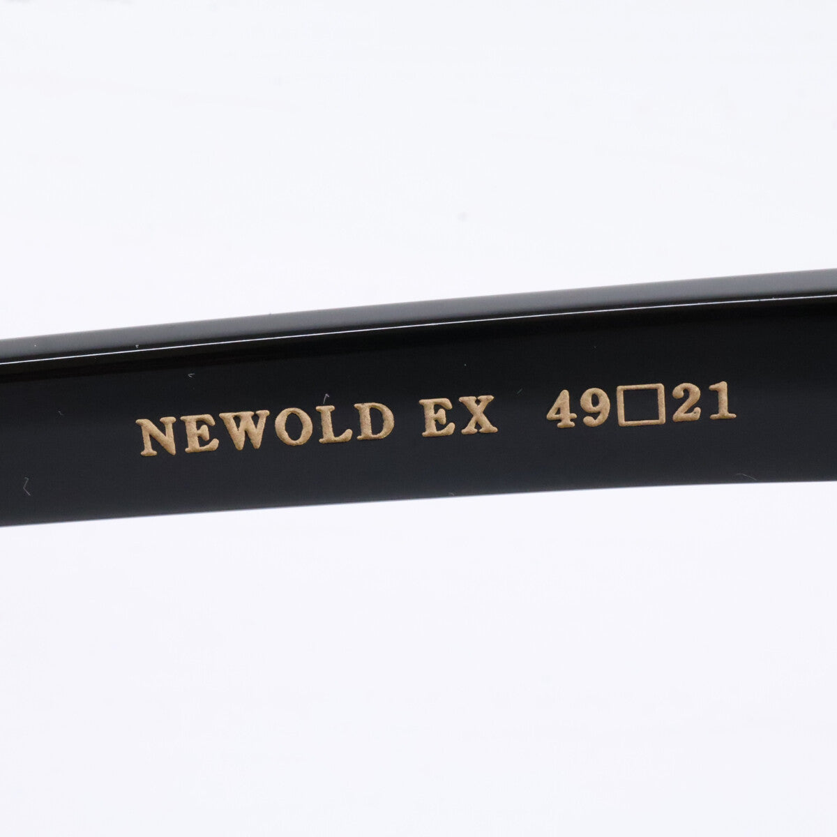 ayame NEWOLD EX BK Combo Boston-Shape Sunglasses Size 49X21