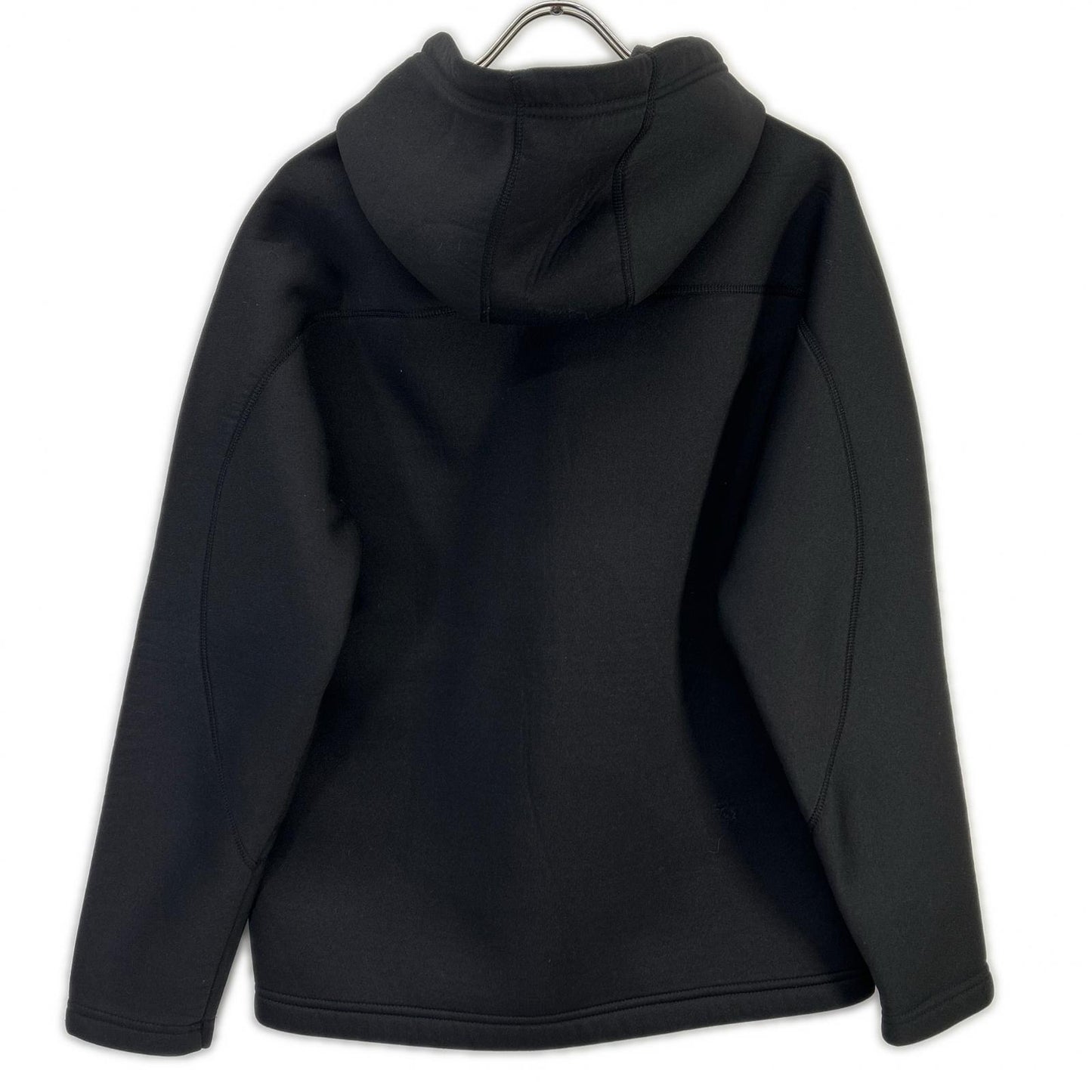 Patagonia Black Double-Top Zip-Up Hoodie Jacket Size M