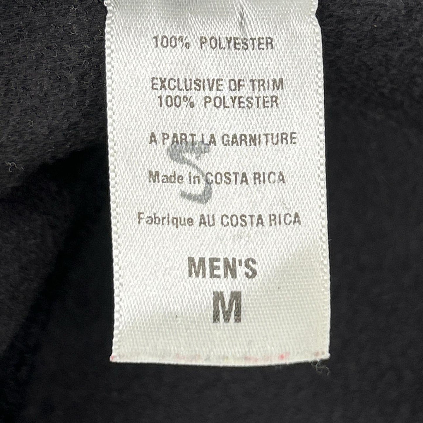 Patagonia Black Double-Top Zip-Up Hoodie Jacket Size M