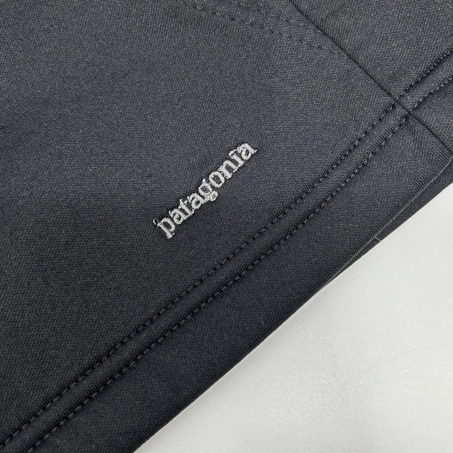 Patagonia Black Double-Top Zip-Up Hoodie Jacket Size M