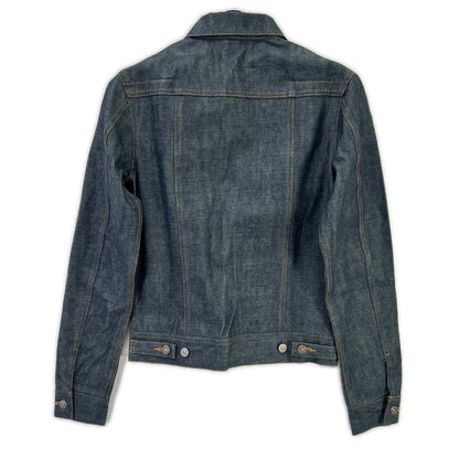 Dior HOMME Cotton Trucker Denim Jacket Indigo Size 44