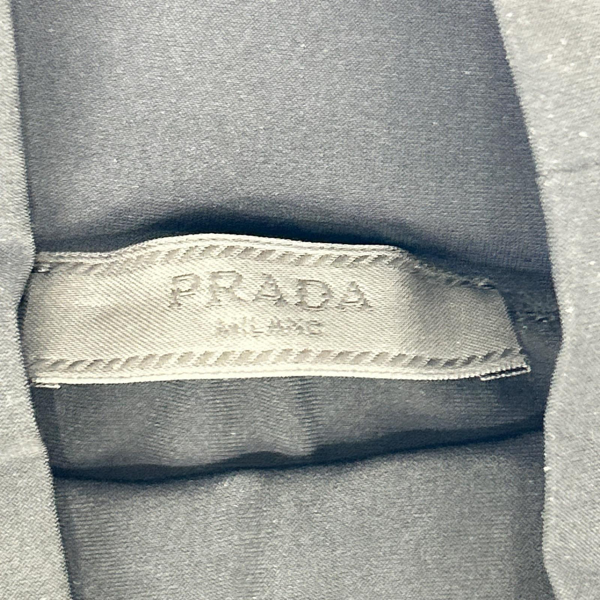 PRADA 21 UJL188 Geometric Triangle T-Shirt Black Size XS