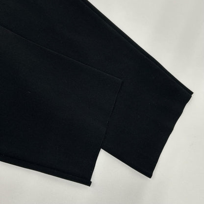 PRADA 21 UJL188 Geometric Triangle T-Shirt Black Size XS