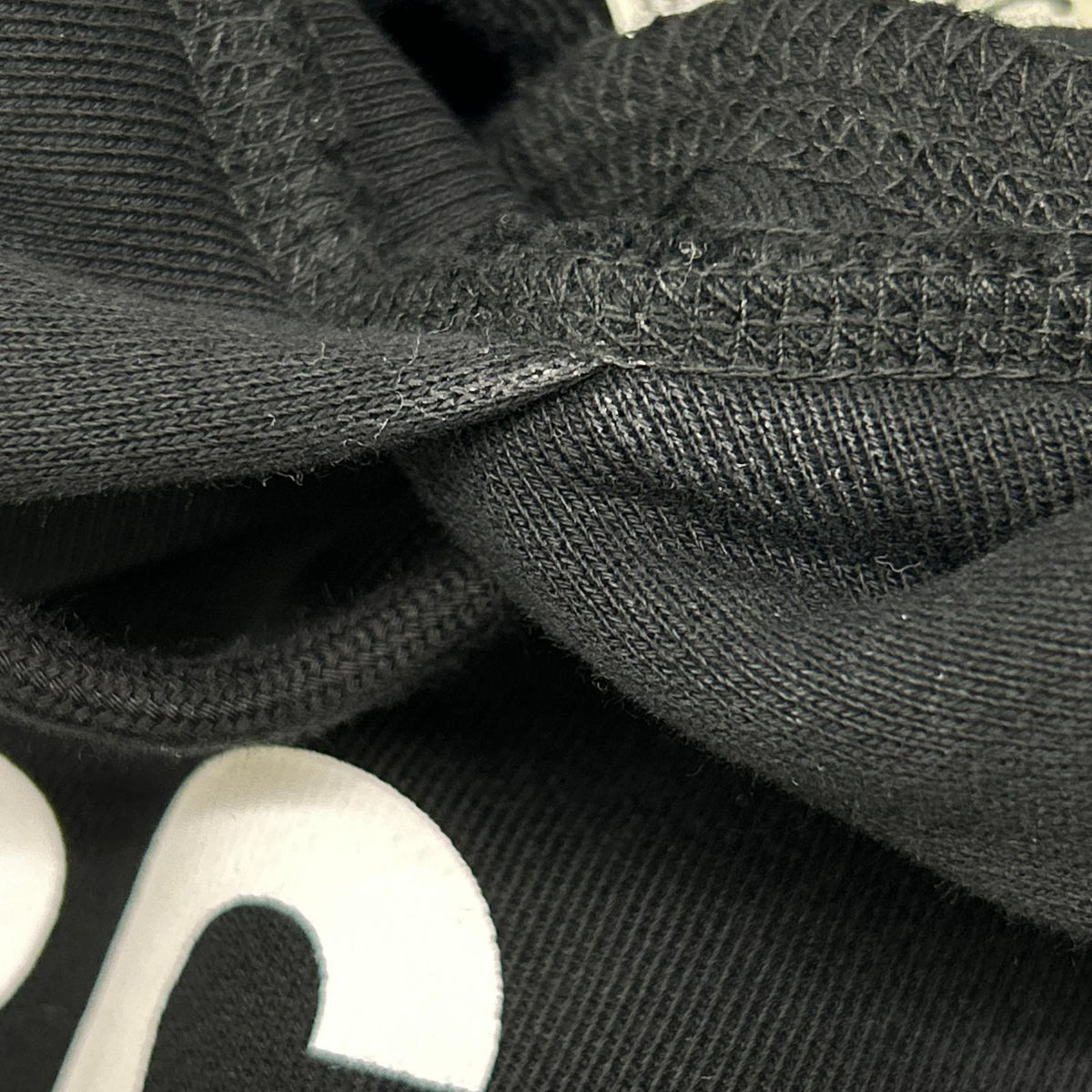 A.P.C. x sacai Black Front Print Hoodie Size XXS