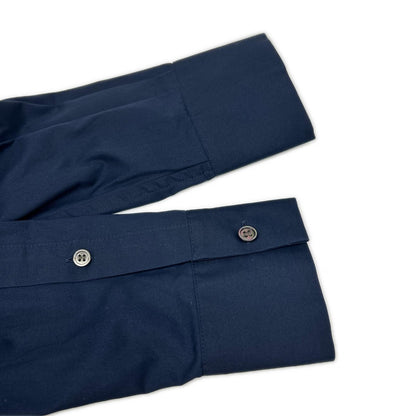 sacai 19AW Navy Khaki Zip Docking Shirt Jacket Size 2
