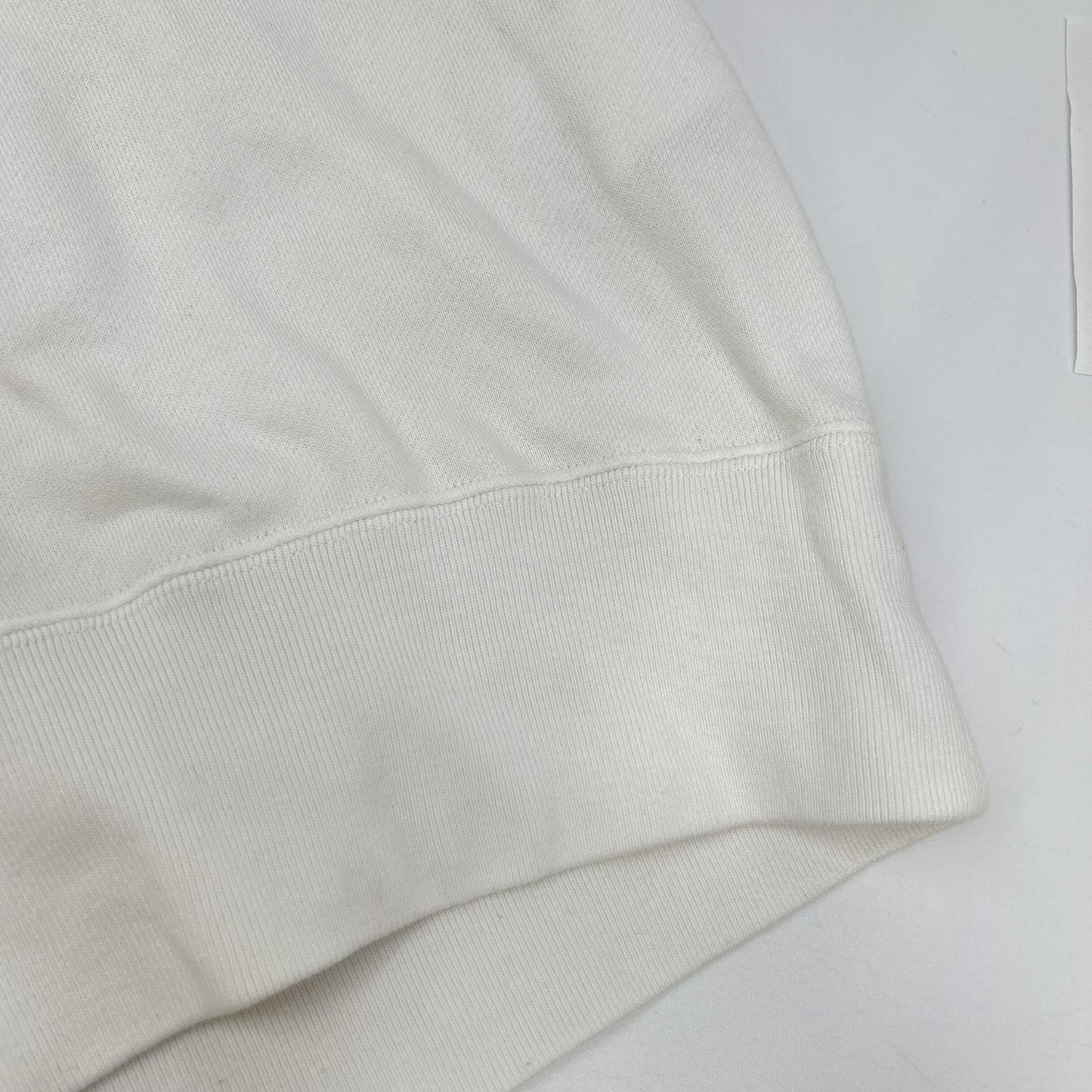 sacai x KAWS 21SS White Flock Print Hoodie Size 1