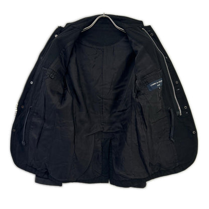 COMMEdesGARCONS HOMME 13AW Garment-Dyed Jacket Black Size XS