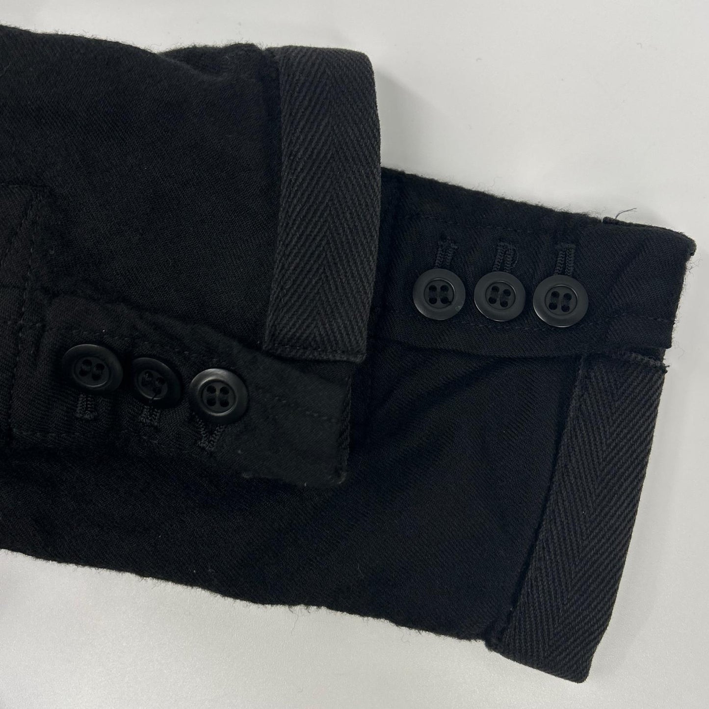 COMMEdesGARCONS HOMME 13AW Garment-Dyed Jacket Black Size XS