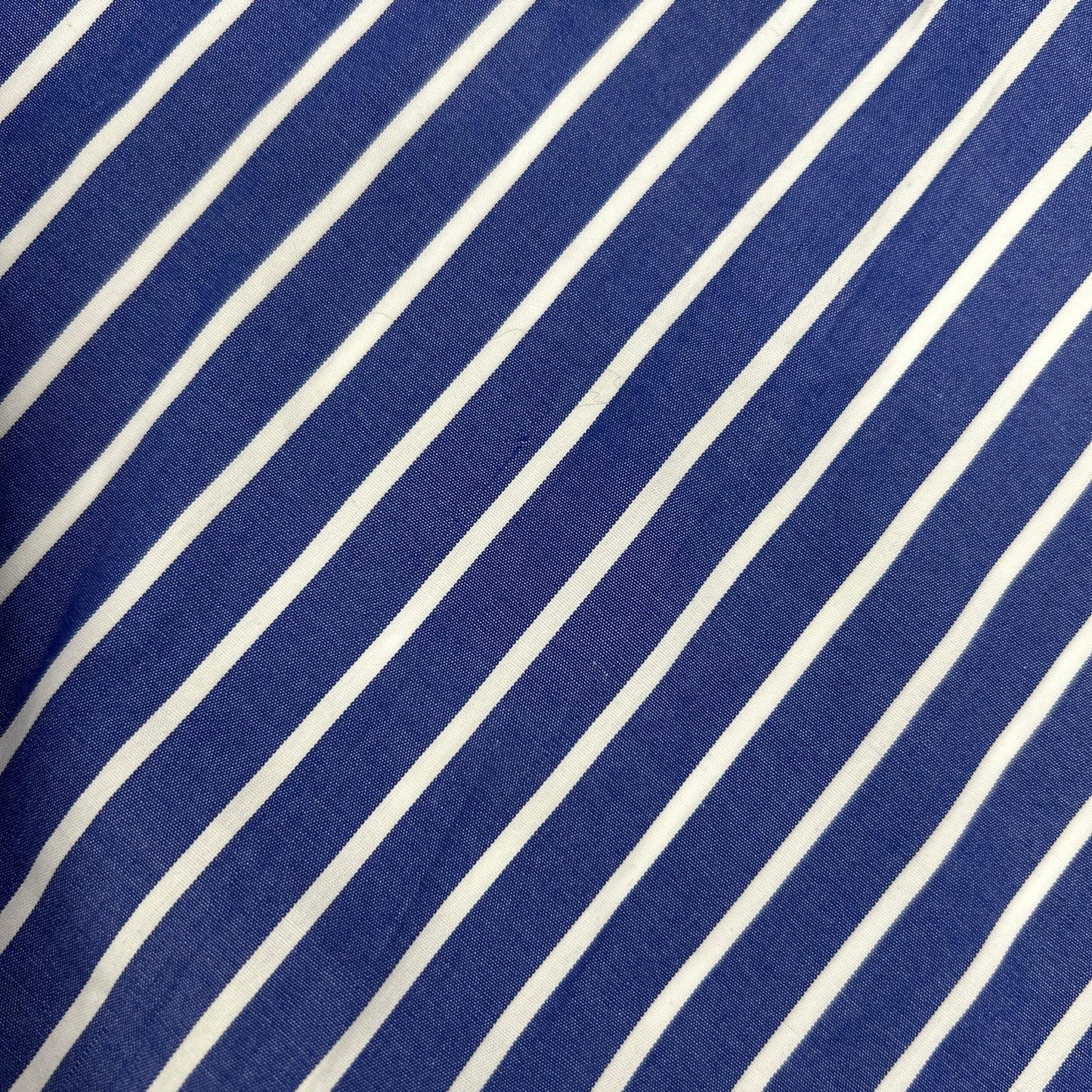 sacai 21 Blue Stripe Long Sleeve Button Shirt Size 1