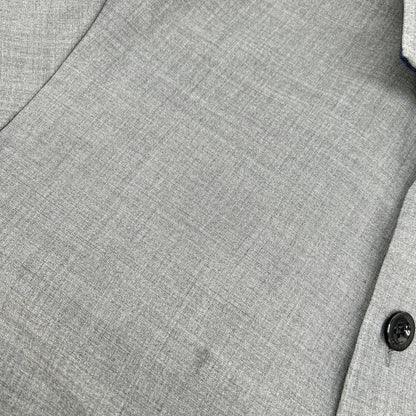 sacai '22 Grey Suiting Layered Shirt Size 1