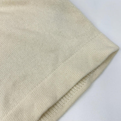 STONE ISLAND 18AW Wool Crewneck Long Knit Ivory Size L