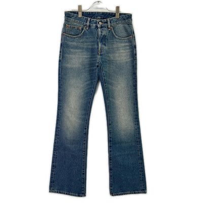 MM6 24 Light Blue Button-Fly Denim Jeans Size 28