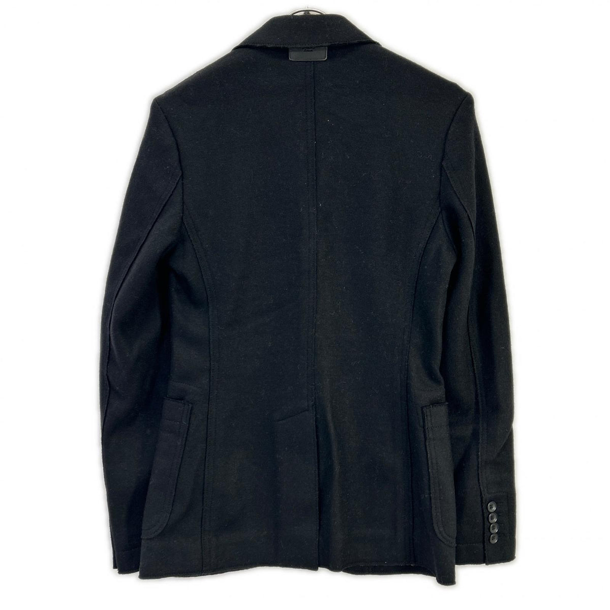 DOLCE&GABBANA Black Wool Tailored Blazer Size 44