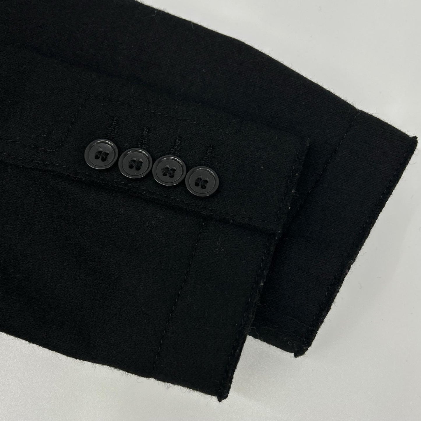 DOLCE&GABBANA Black Wool Tailored Blazer Size 44
