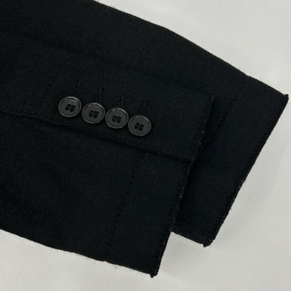 DOLCE&GABBANA Black Wool Tailored Blazer Size 44