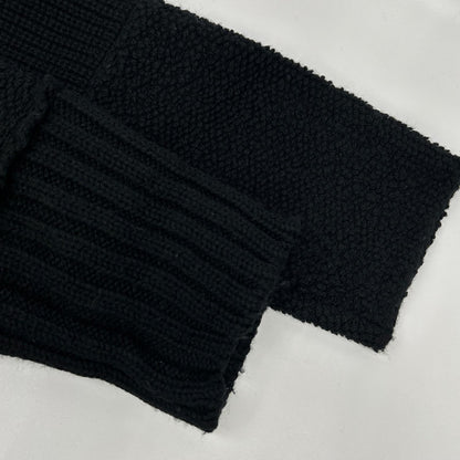 sacai Docking Wool Knit Pullover Blue Size 1