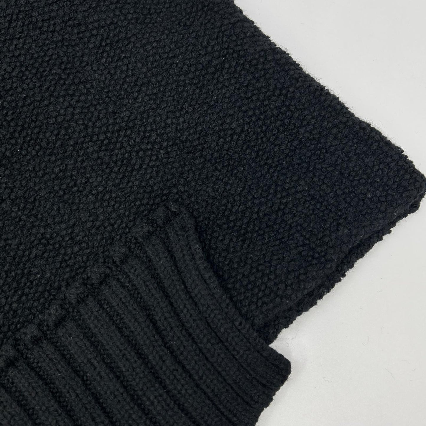 sacai Docking Wool Knit Pullover Blue Size 1