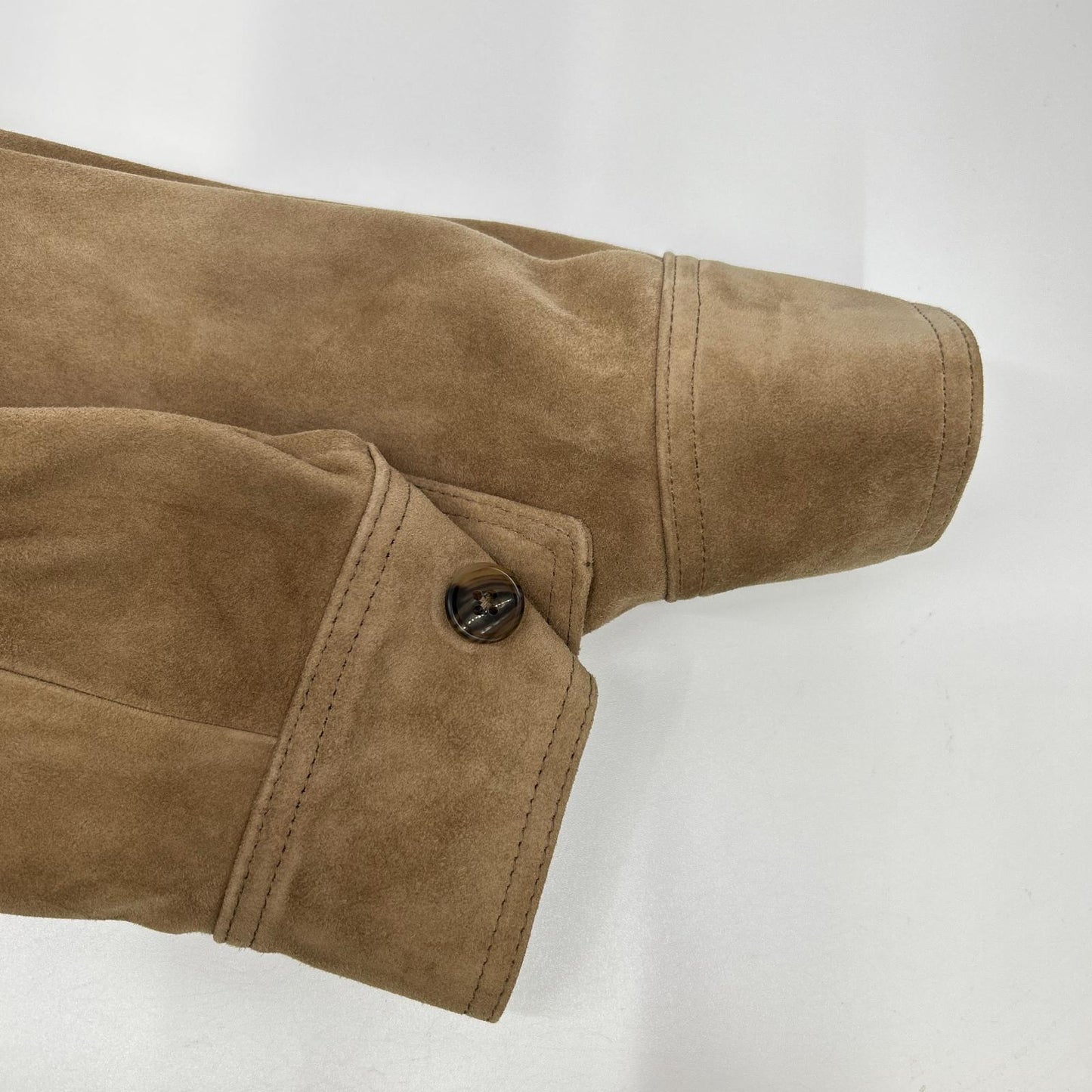 PaulSmith Suede Safari Jacket Brown Size S
