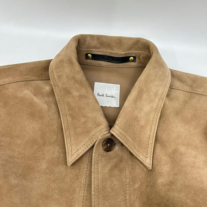 PaulSmith Suede Safari Jacket Brown Size S