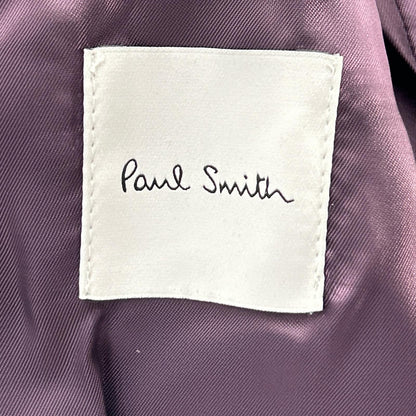 PaulSmith Sheepskin Double Zip Jacket Brown Size 42