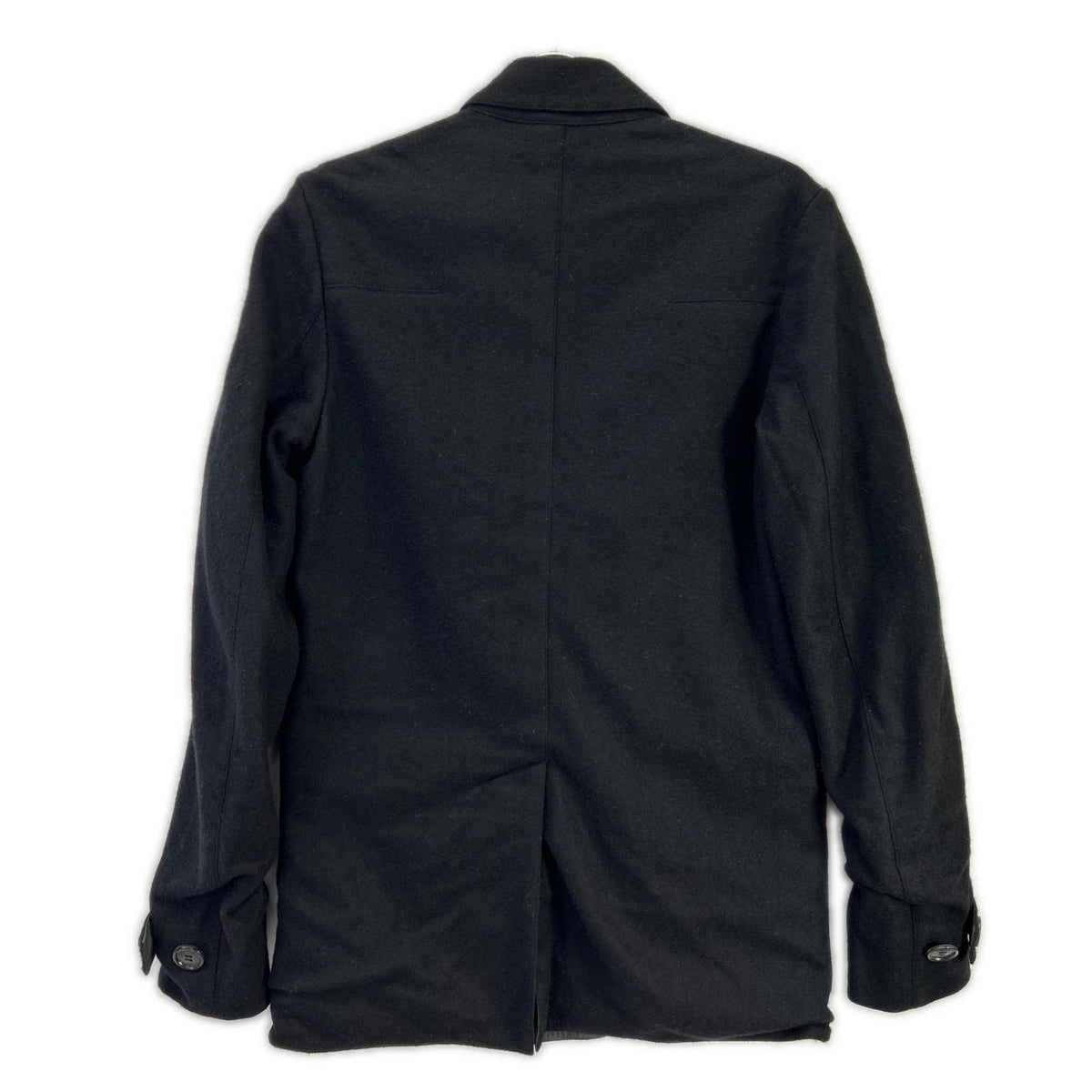 Dior HOMME Reversible Black P-Coat Size 46