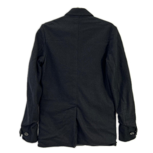 Dior HOMME Reversible Black P-Coat Size 46
