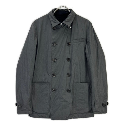 Dior HOMME Reversible Black P-Coat Size 46