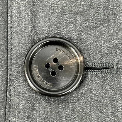 Dior HOMME Reversible Black P-Coat Size 46