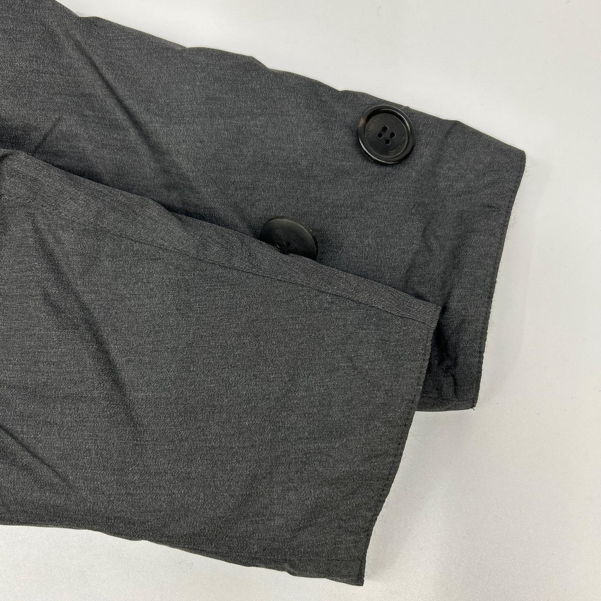 Dior HOMME Reversible Black P-Coat Size 46
