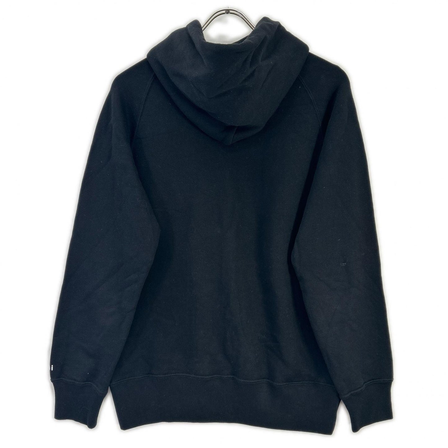 sacai KAWS Logo Embroidered Hoodie Black Size 1