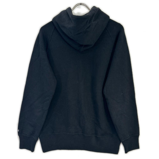sacai KAWS Logo Embroidered Hoodie Black Size 1