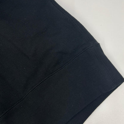 sacai KAWS Logo Embroidered Hoodie Black Size 1