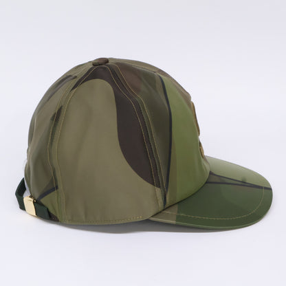 sacai KAWS 21SS Camo S-Logo Nylon Cap Green Size ONE SIZE