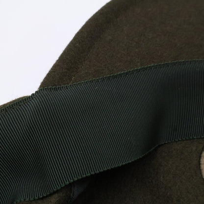 sacai 20AW S-Logo Wool Melton Cap Green Size 3
