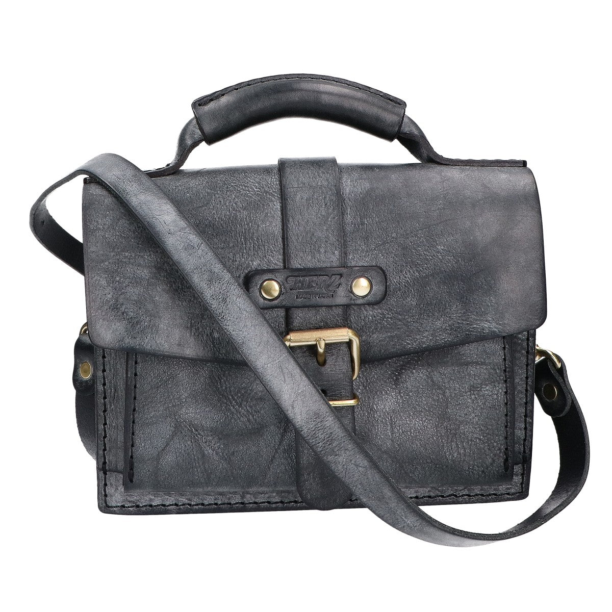 HERZ Alaska Special Edition Leather Bag Black Size ONE SIZE