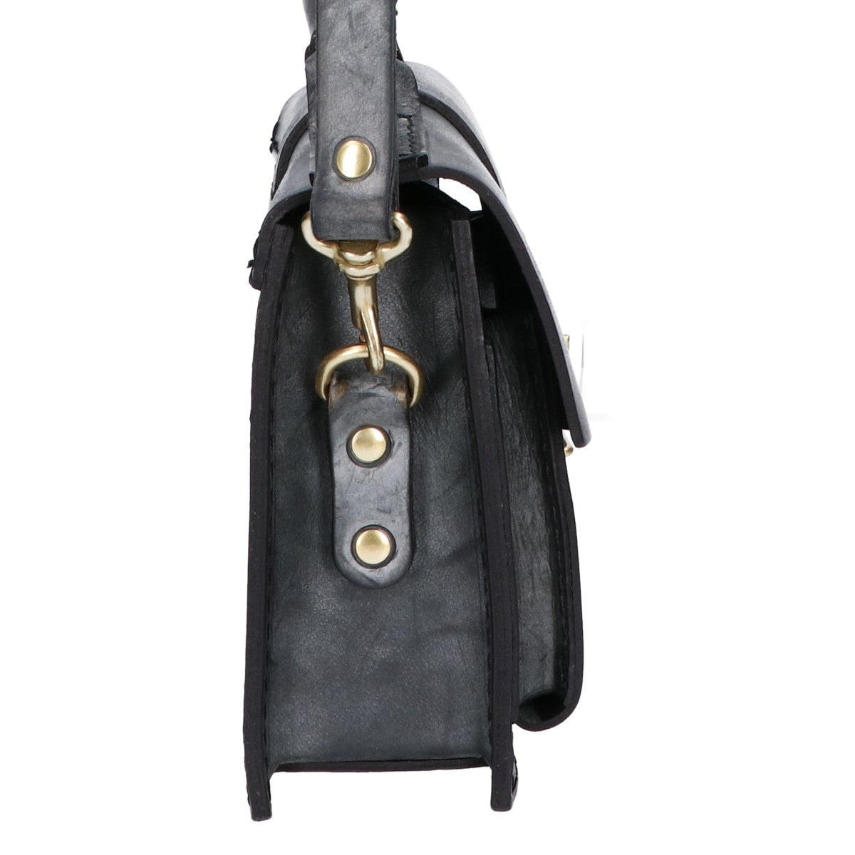 HERZ Alaska Special Edition Leather Bag Black Size ONE SIZE