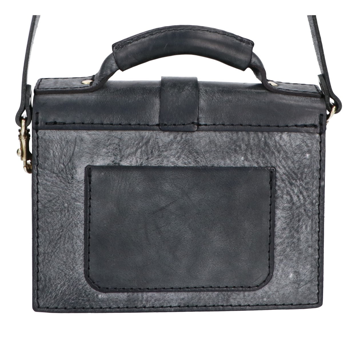 HERZ Alaska Special Edition Leather Bag Black Size ONE SIZE
