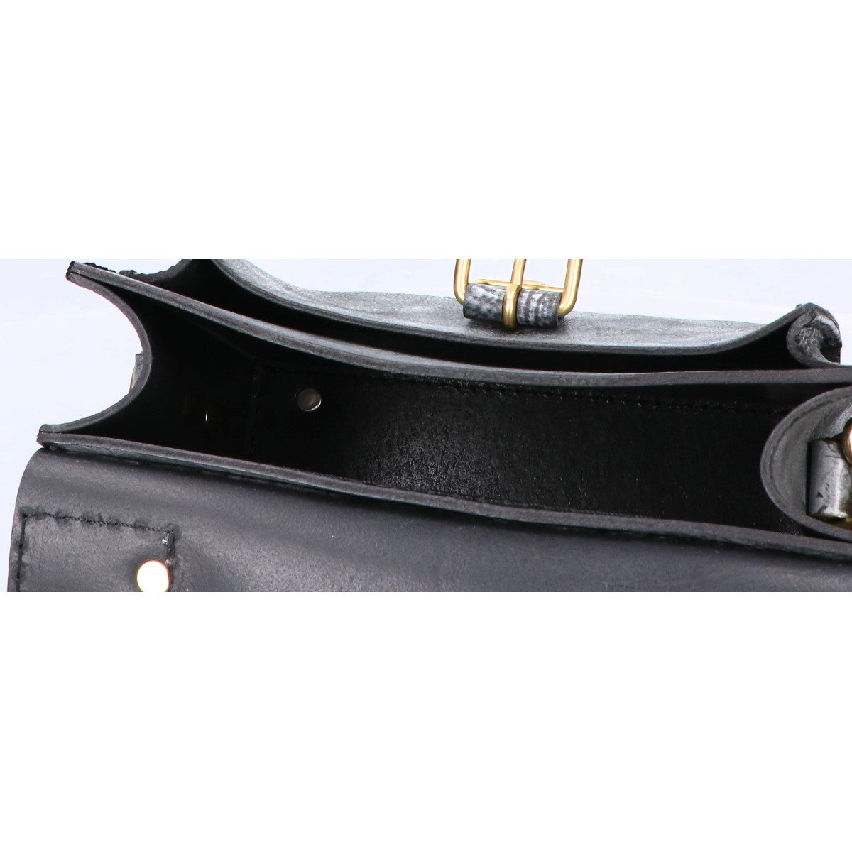 HERZ Alaska Special Edition Leather Bag Black Size ONE SIZE