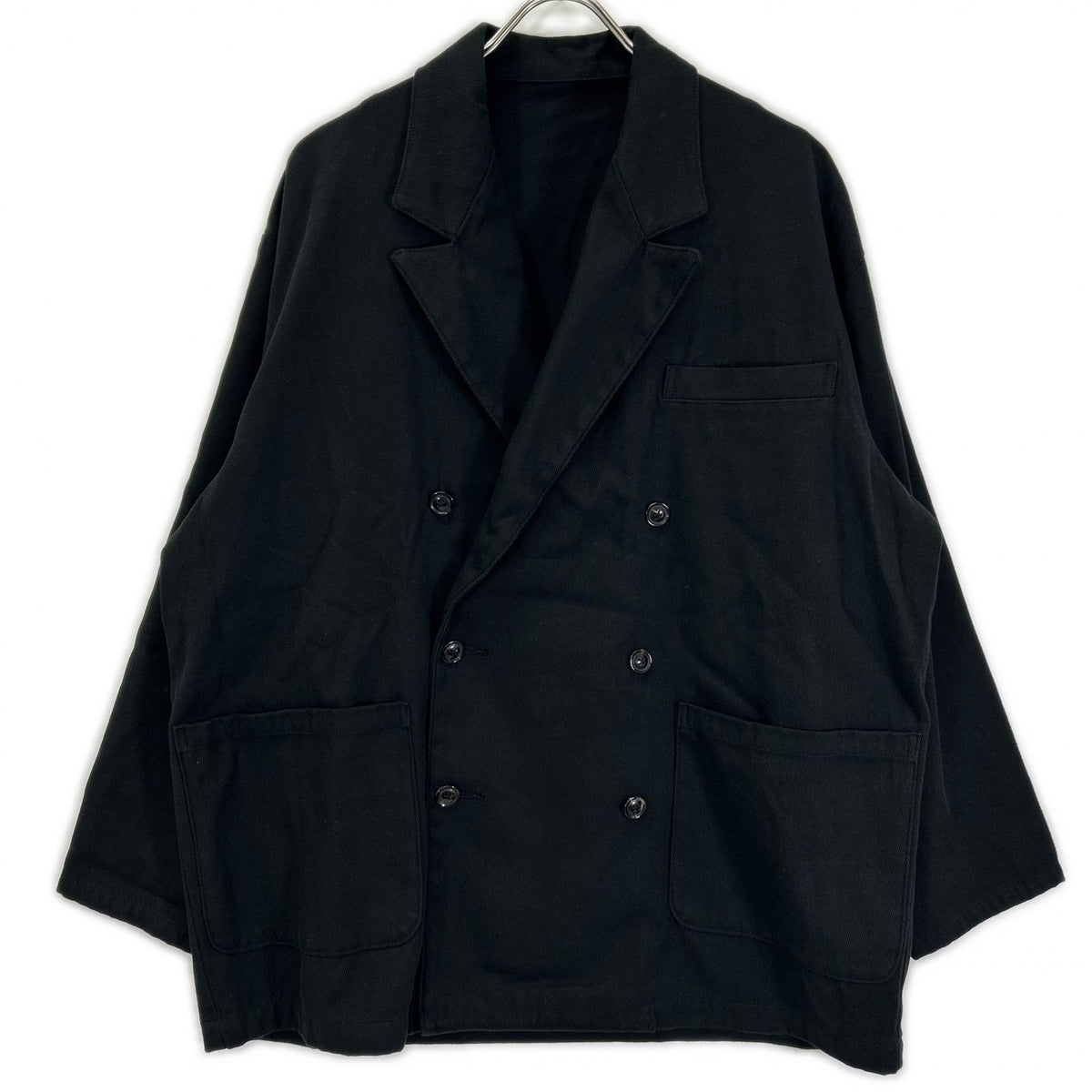 Porter Classic Organic Double Twill Jacket Black Size M
