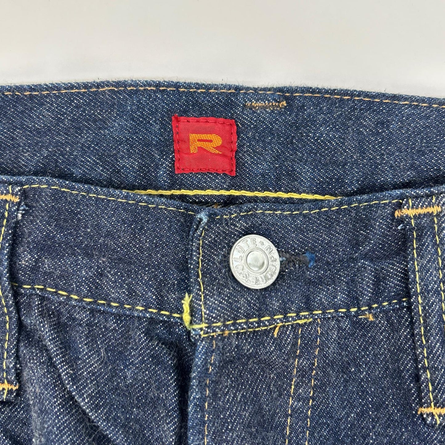 RESOLUTE 711 XX Model Straight Denim Jeans Blue Size 34