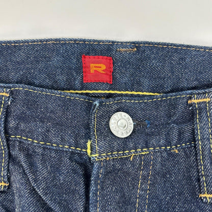RESOLUTE 711 XX Model Straight Denim Jeans Blue Size 34