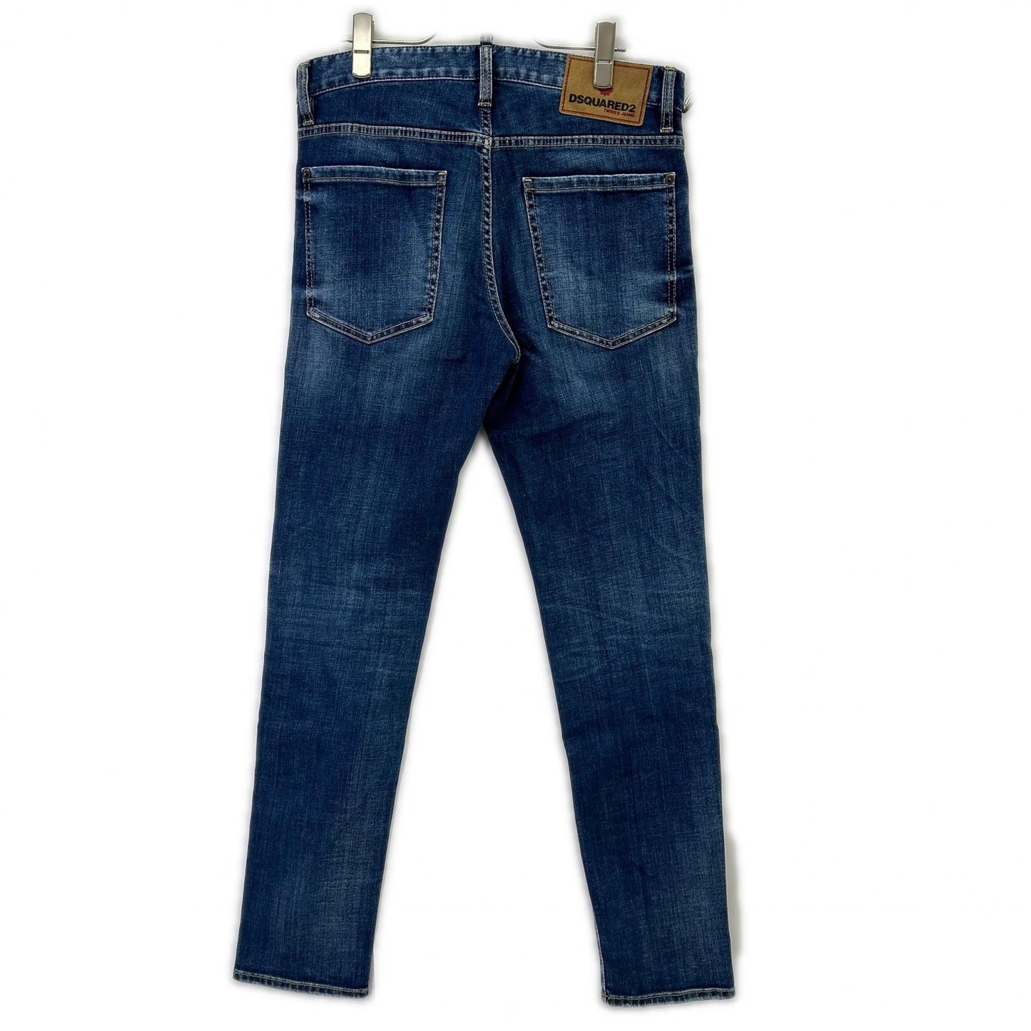 Dsquared2 DSQUARED Blue Button Fly Skinny Jeans Size 46
